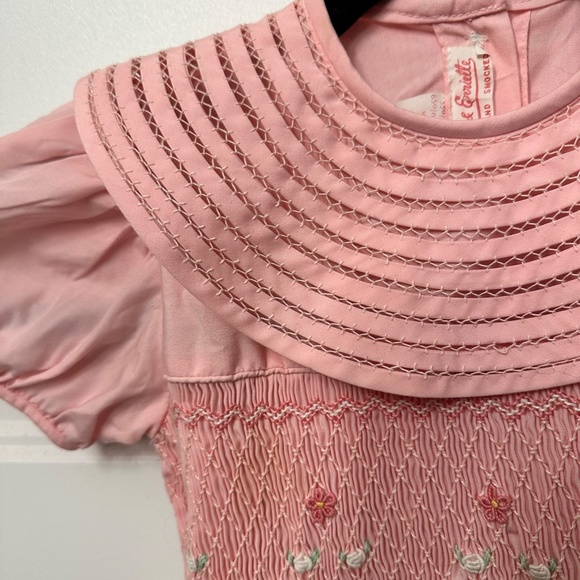 Helen & Enriette Fine Hand Smocked Girl's Dress - Picture 4 of 8